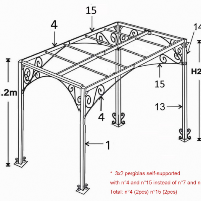 Tents shelf